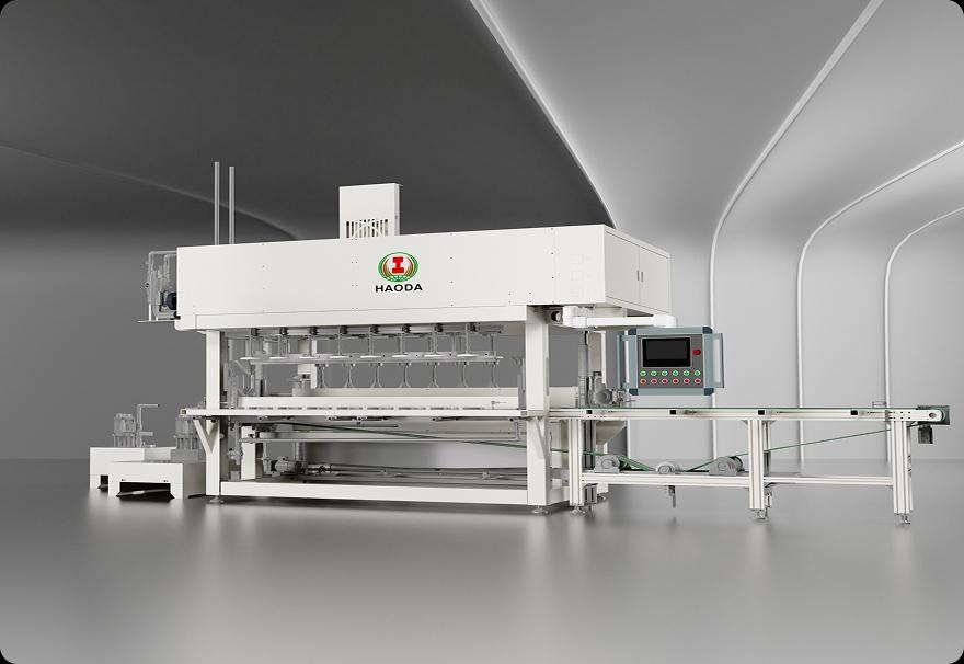 Automatic Dip Glazing Production